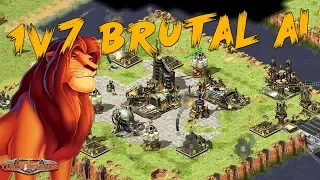 King of the hill - 1v7 BRUTAL AI ( Command & Conquer - Yuris Revenge )