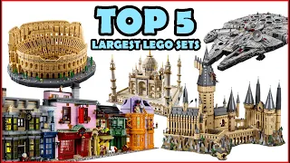 COMPILATION TOP 5 Largest LEGO sets of All Time - Speed Build for Collectors