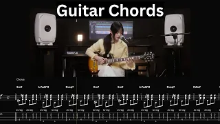 Once In A Moon Guitar Chords - Hanni Cover (FREE TAB)