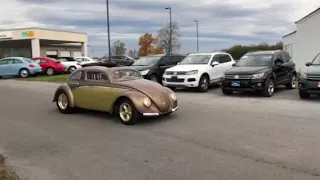 Bob Freeman and his beloved Berlin Beetle