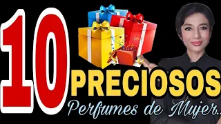 ✅10 PERFUMES PRECIOSOS PARA MUJER‼️ Regalos inolvidables...