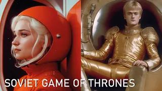 Game of thrones as a 1980’s Soviet Sci-Fi film directed by Andrei Tarkovski (ai generated)