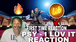 First Time Reaction To PSY (싸이) - I LUV IT M/V (REACTION)