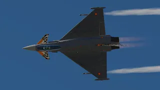 DCS Eurofighter Typhoon AGGRESSIVE DEMO SHOW TRAINING