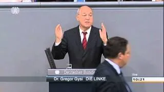 Gregor Gysi, DIE LINKE: »Für die gleiche Lebensleistung endlich auch eine gleiche Rente«