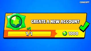 🤑COMPLETE NEW GEMS QUEST! FREE GIFTS BRAWL STARS (concept)