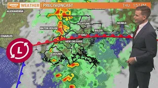 Payton's Wednesday Forecast: Storms possible Thursday then another cold front