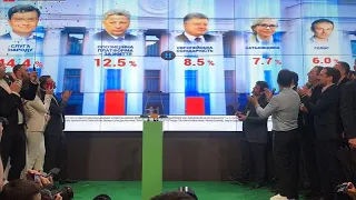 Early exit poll predicts Volodymyr Zelensky's party will triumph in Ukrainian parliamentary election