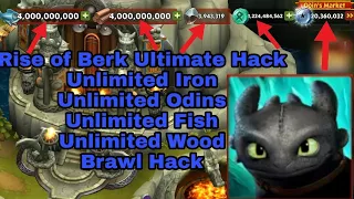 Dragons:Rise of Berk Ultimate Hack 2017 - 100% Working - Unlimited runes,iron,odin's coins,fish,wood