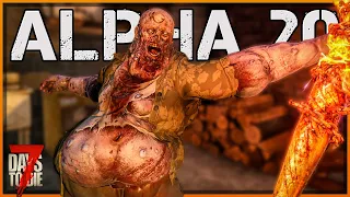 Trigger Rooms Are Crazy!! | 7 Days To Die | The Alpha 20 Series - Day 13