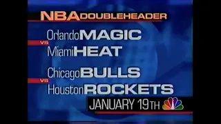 1997 NBA on NBC Doubleheader Promo