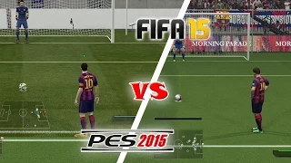 FIFA 15 vs. PES 15: Penalty Kicks