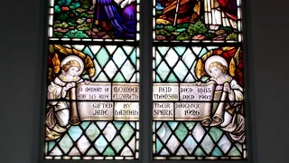 Stained Glass Window St Andrew's Parish Church Arbroath Angus Scotland