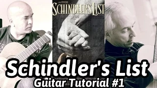 Schindler's List | Classical Guitar Tutorial#1 (of 4) | NBN Guitar