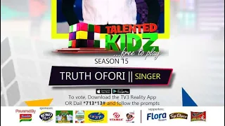 Unspeakable performance receiving green card by Truth Ofori @TV3Ghana Talented Kidz season 15