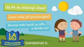 Czy da się zniszczyć atom? Czemu woda jest przezroczysta? Czemu kaczuszki są żółte, a kaczki nie?