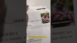 ENTREGA DE PROVAS #cnpjoto #ludmilo #toninhotornado #meme #humor #provas #escola #professor #seduc