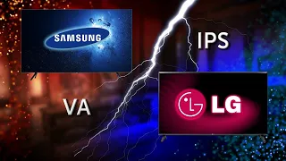 Сравнение матриц LG (IPS) и SAMSUNG (VA)