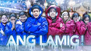 Last To LEAVE The SNOW (Grabe Lamig!) | Ranz and Niana