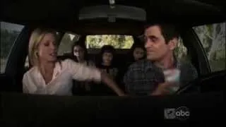 Modern family Hilarious Car scene s02e01