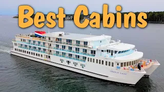 American Eagle Cabin Tour - Veranda Suite Balcony Stateroom - American Cruise Lines