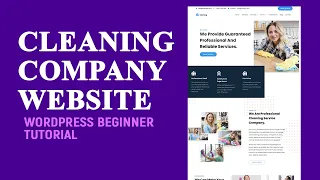 How to create a cleaning company website with booking software