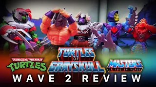 Mattel's BEST figures yet!? MOTU Origins Turtles of Grayskull Wave 2 REVIEW!