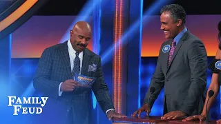 Run momma, RUN! | Celebrity Family Feud