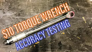 Pittsburgh 1/2 in Drive Click Type Torque Wrench - Accuracy Test and 2 Year Review (Harbor Freight)