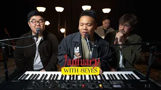 Mashing up "Iris" & "I Won't Give Up" with @8eyestheband | Jamuary Sessions 2024 with AJ Rafael