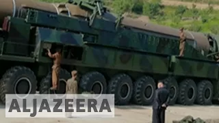 Kim Jong-un calls missile test 'gift to America'