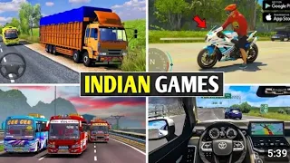 Top 5 INDIAN GAMES For Android l Indian truck simulator games l Indian bus game