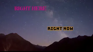 Right Here Right Now~ Zac Efron and Vanessa Hudgens (Lyric Video)