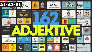 #131 | 162 häufig verwendete Adjektive und ihre Gegenteile | The most important German adjectives