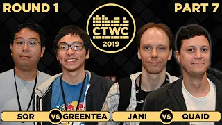 2019 CTWC Classic Tetris Rd. 1 - Part 7 - QUAID/JANI + SQR/GREENTEA