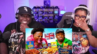Kidd and Cee Reacts To SPEED TRIES BRITISH SNACKS
