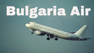 LZ-FBE Airbus A320 214 Bulgaria Air | Plane take off airport Dusseldorf