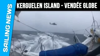 Sebastien Josse North of the Kerguelen Islands - Vendée Globe 2016