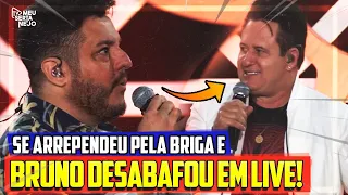 BRUNO DESABAFA e pede DESCULPAS a MARRONE e público critica "ABANDONO em LIVE"!