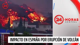 La lava arrasó con un centenar de casas: Impacto en España por erupción de volcán | 24 Horas