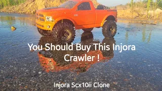 You Should Buy A Injora SCX10II CLONE CRAWLER (BEST BANG FOR The $)