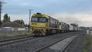 15 AWESOME MINUTES OF Australian Trains around Victoria - SSR, Qube, Pacific National, V/Line