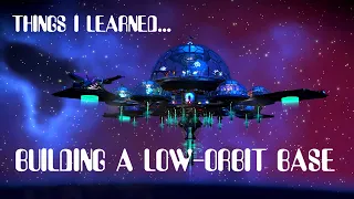 Building a low orbit base in No Man's Sky (old method - see link in description for a faster way)