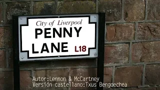 Penny Lane. The Beatles. Adaptación al castellano. Versión española. Spanish cover. Karaoke