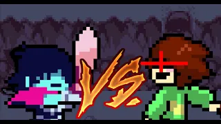 Short Sprite Animation | Kris Vs Chara! |