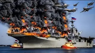 Terrifying!! Russian cruise ship carrying 1,250,000 Russian soldiers destroyed by Ukraine