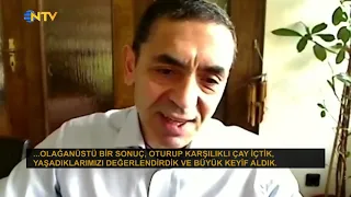NTV | Prof. Dr. Uğur Şahin: Eşimle çay içerek kutladık