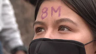 Women across Latin America march on Women's Day