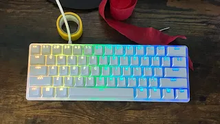 MODDED RAZER HUNTSMAN KEYBOARD SOUND TEST!