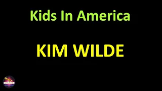 Kim Wilde - Kids In America (Lyrics version)
